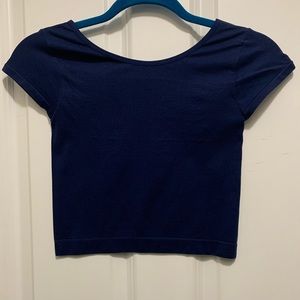 Free People stretchy crop top